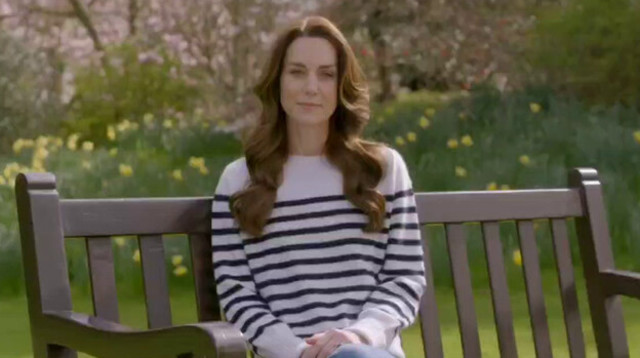 קייט מידלטון בסרטון חשיפה על הסרטן (צילום: צילום מסך)