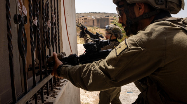 פעילות כוחות צה"ל בג'נין (צילום: דובר צה"ל)
