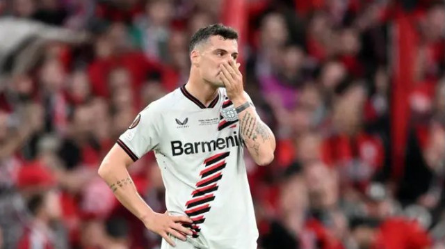 ג'אקה וחבריו בלברקוזן כבר יצאו ממצבים כאלה העונה (צילום: GettyImages)