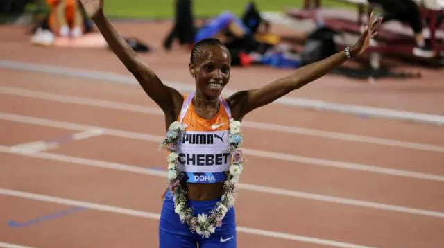 שיא עולם מדהים. ביאטריס צ'בט (צילום: רויטרס)