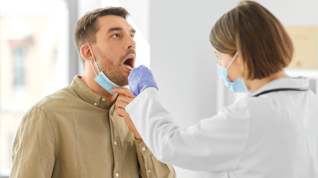 אילוסטרציה בדיקת קורונה (צילום: אינג אימג')