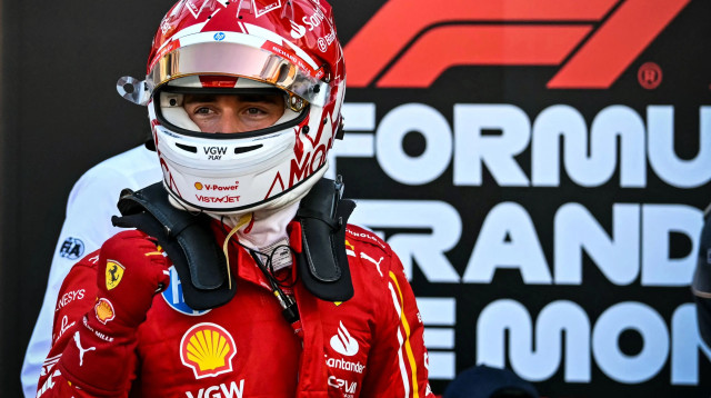 שארל לקלר נהג פורמולה 1 פרארי (צילום: GettyImages)