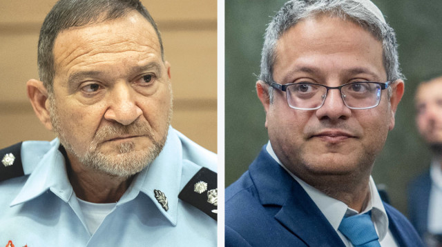 קובי שבתאי, איתמר בן גביר (צילום: יונתן זינדל, פלאש 90)