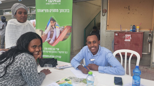 יריד תעסוקה בנגב (צילום: הסוכנות היהודית)