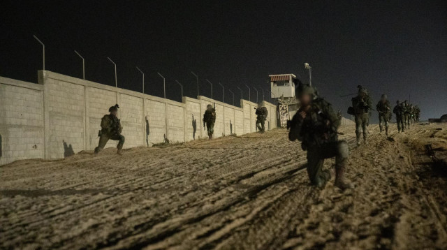 פעילות צה"ל במזרח רפיח (צילום: דובר צה"ל)