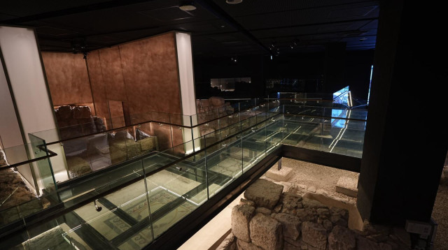 מתחם רובע בתי הכהנים  (צילום: יניב נדב)