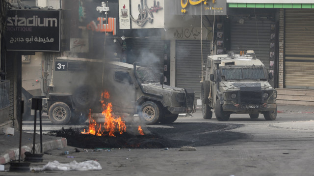 כוחות צה"ל בג'נין (צילום: REUTERS/Raneen Sawafta)
