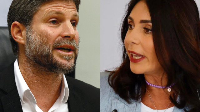 מירי רגב ובצלאל סמוטריץ' (צילום: מרק ישראל סלם,רויטרס)