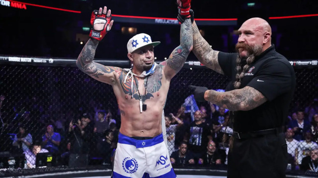 חיים גוזלי לוחם MMA ישראלי (צילום: יח״צ בלאטור)