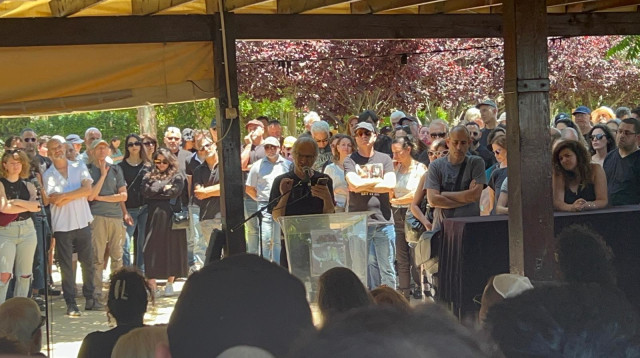 הלווית דן תורן (צילום: מאיה גדש)