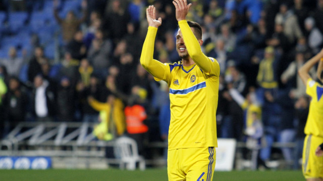 "זה לא נכון שקראתי למאמן ליצן. קראתי לו חתיכת ליצן". מדוניאנין (צילום: יוסי ציפקיס)