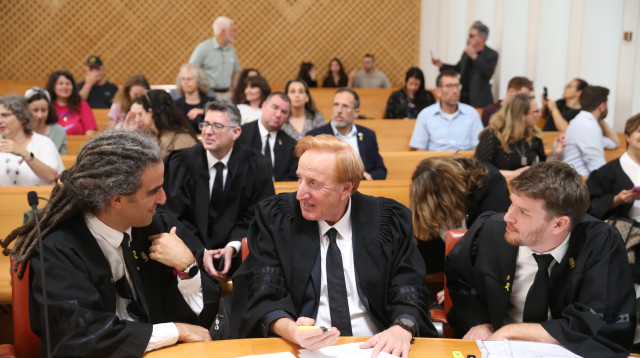 דיון בבגץ על חוק הגיוס (צילום: עמית שאבי)