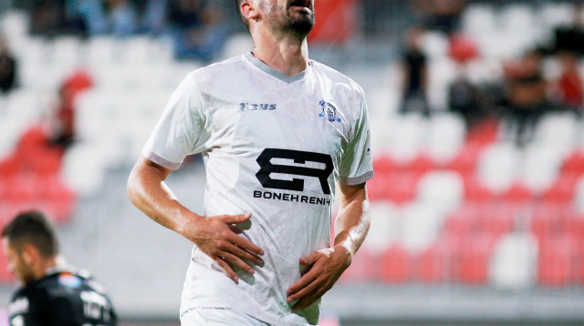 שלומי אזולאי מכבי בני ריינה (צילום: קובי אליהו)