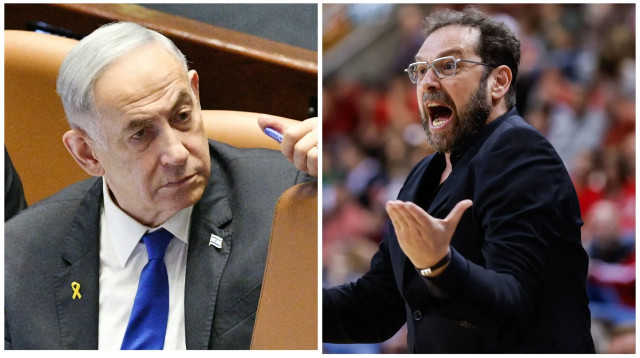 שרון דרוקר לצד בנימין נתניהו (צילום: צילום מסך, אילוסטרציה)