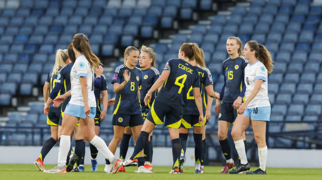 נבחרת הנשים של סקוטלנד נגד נבחרת הנשים של ישראל בכדורגל (צילום: GettyImages)