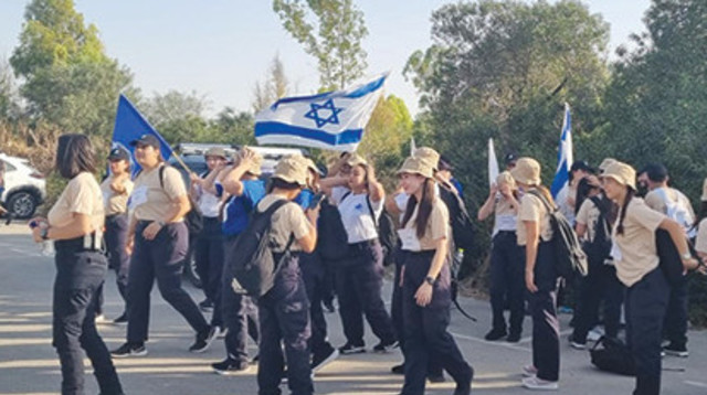 צעדה לזכר יהודי אתיופיה שנספו בדרכם לישראל (צילום: עיריית קריית מלאכי)