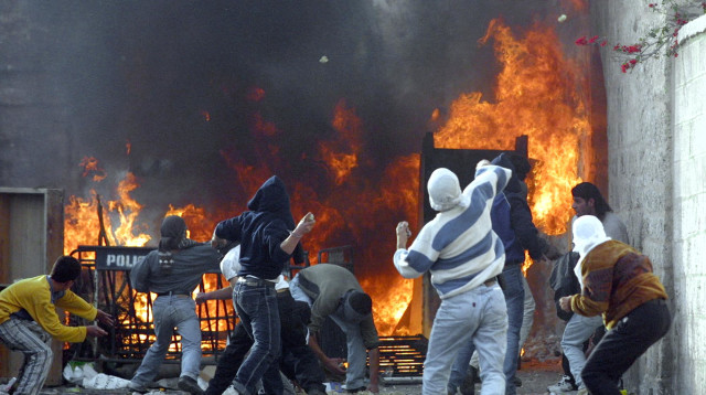 האינתיפאדה (צילום: awad awad)