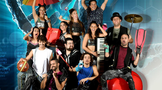 הרכב המופע החדש של מיומנה (צילום: רנבי)