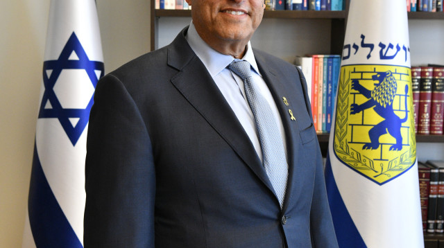 משה ליאון, ראש עיריית ירושלים (צילום: קסטרו)