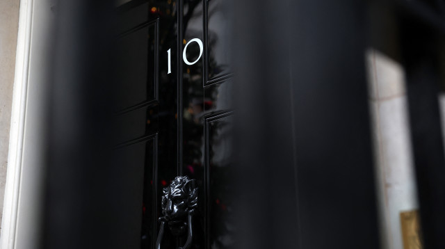 מעון ראש ממשלת בריטניה (צילום:  DANIEL LEAL/AFP via Getty Images)