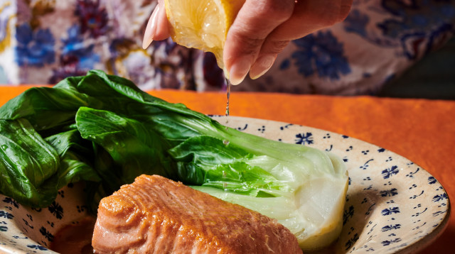 סלמון טבעוני (צילום: Oshi Inc)