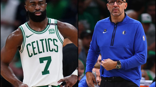 מפוצלת ג'ייסון קיד עם ג'יילן בראון (צילום: עיבוד תמונה, רויטרס, Maddie Meyer/Getty Images)