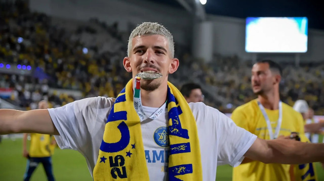 דור תורג'מן מכבי תל אביב (צילום: אריאל שלום)