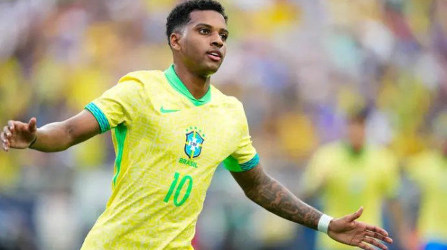 נקודת האור של המשחק. רודריגו (צילום: GettyImages, Rich Storry)