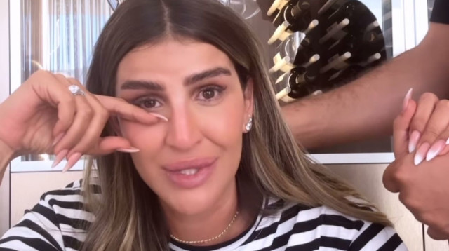 עינב בובליל נשברת מול המצלמות (צילום: צילום מסך אינסטגרם)