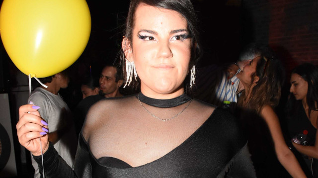 נטע ברזלי שגרירת סקארה באירוע ההשקה (צילום: אמיר מאירי)