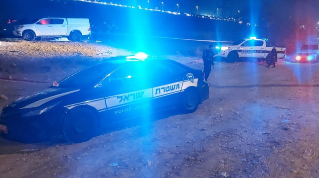 חשד לרצח סמוך לבאר שבע (צילום: דוברות המשטרה)