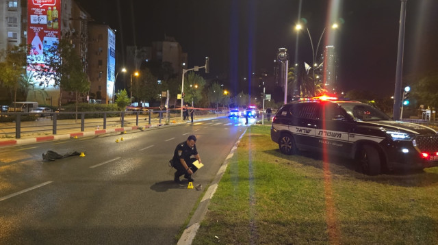 התאונה הקטלנית בבאר שבע (צילום: דוברות המשטרה)