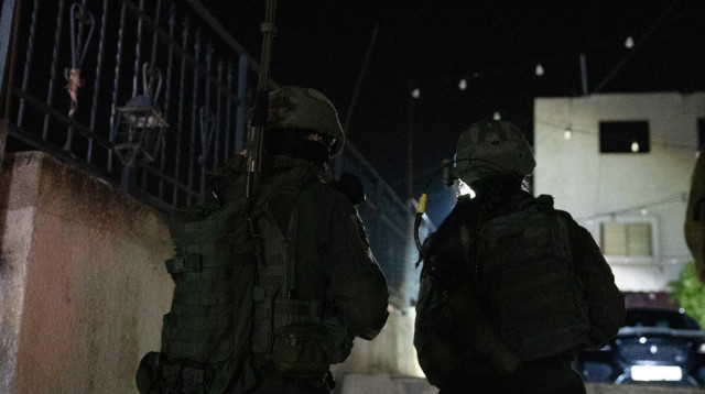 פעילות הכוחות ברחבי יהודה ושומרון (צילום: דובר צה"ל)