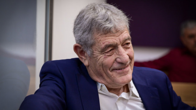 מיקי גנור בעדותו בתיק 3000 (צילום: אבשלום ששוני, פלאש 90)