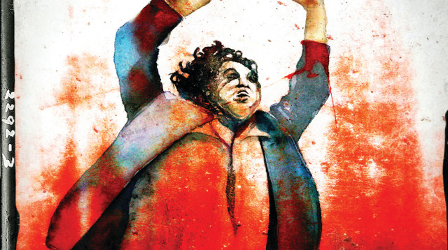 המנסרים מטקסס (צילום: איור: נעמי ליס־מיברג)