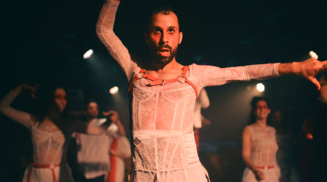 המופע "צללים"  (צילום: שרון אברהם)