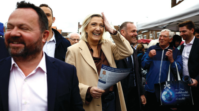 מארין לה פן (צילום: רויטרס)