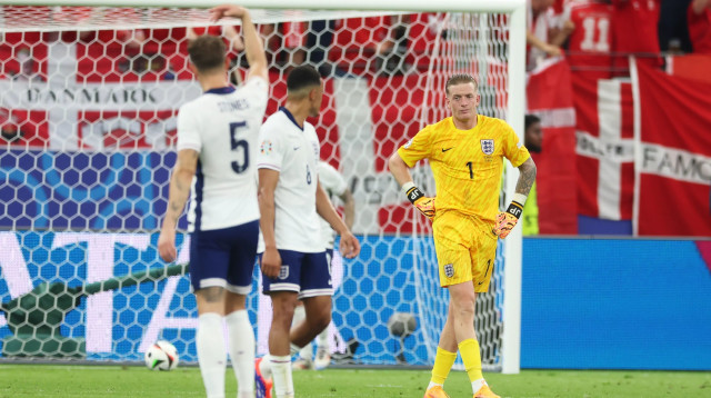 ג'ורדן פיקפורד, שוער נבחרת אנגליה (צילום: GettyImages)