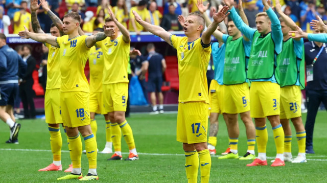 שחקן נבחרת אוקראינה, אולכסנדר זינצ'נקו (צילום: רויטרס)