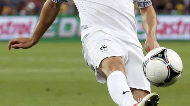 פרנק ריברי שחקן נבחרת צרפת (צילום: רויטרס)