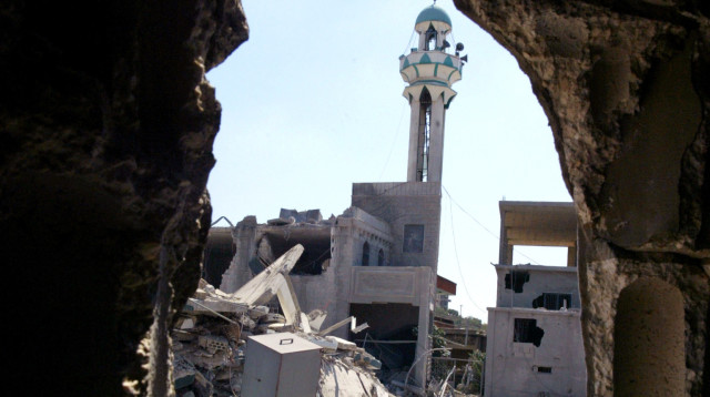 הרס בדרום לבנון (צילום: רויטרס)