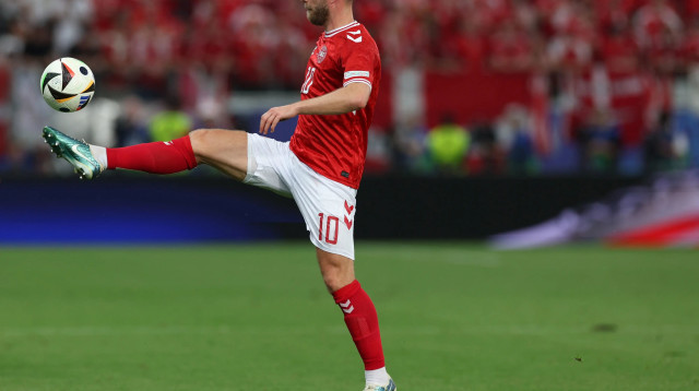 כריסטיאן אריקסן נבחרת דנמרק (צילום: GettyImages)