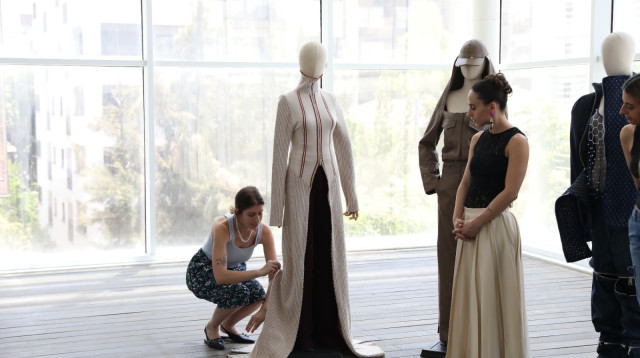 המחלקה לעיצוב אופנה בשנקר (צילום: אחיקם בן יוסף)