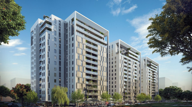 פרויקט פינוי בינוי ביהוד (צילום: יחצ)