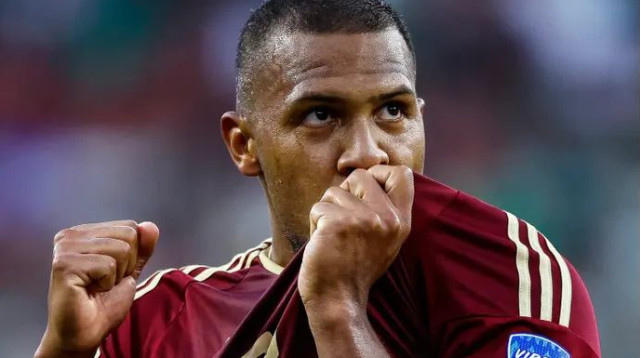 הפתעת הטורניר. רונדון חוגג (צילום: GettyImages, Ronald Martinez)