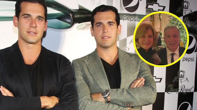 משפחת אלכסנדר - ההורים שלומי ואורלי והאחים אורן ואלון (צילום: צילום מסך פייסבוק,Aaron Davidson)