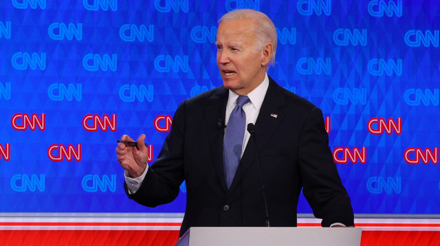 ביידן. פגיעה קוגניטיבית ברורה (צילום: REUTERS/Brian Snyder)