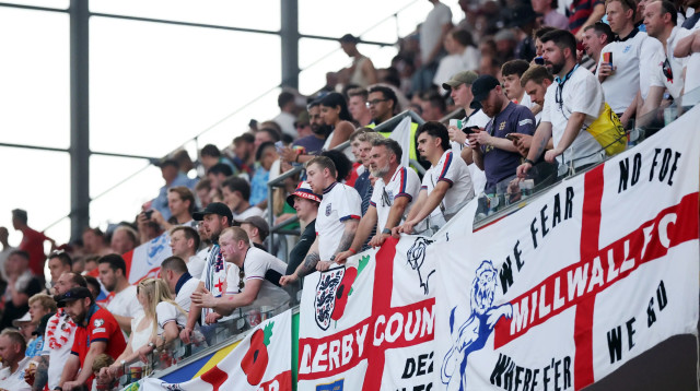 אוהדי נבחרת אנגליה יורו 2024 (צילום: GettyImages)