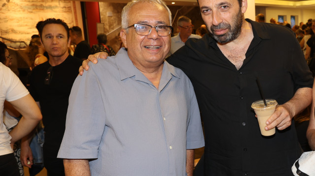 רביב דרוקר , אמנון לוי (צילום: רפי דלויה)