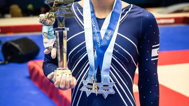 ליהיא רז, מתעמלת אומנותית (צילום: אתר רשמי, עודד קרני, באדיבות איגוד ההתעמלות בישראל)